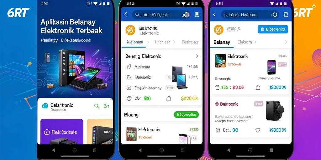 Tampilan antarmuka utama aplikasi 6RT yang modern dan intuitif.