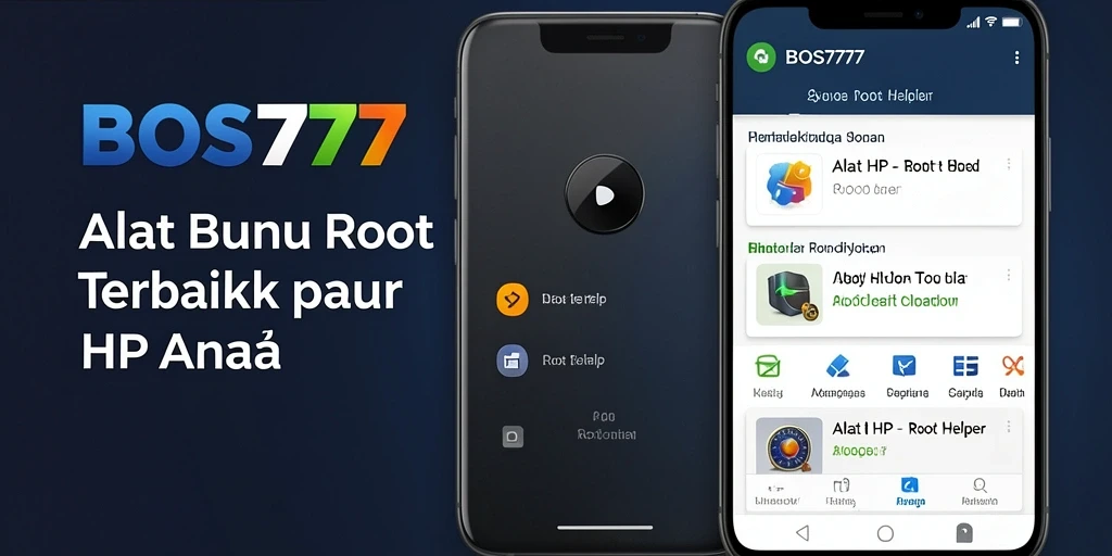 Antarmuka BOS777 yang sederhana dan efektif untuk Root Helper.
