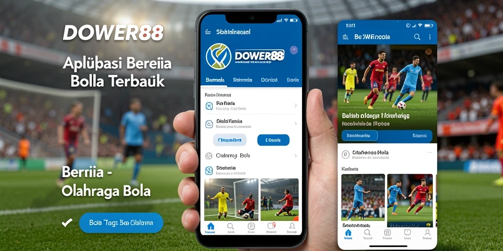 Tampilan antarmuka pengguna DOWER88 yang informatif dan menarik.